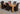 Dakota Extra Large Oak Dining Table with 6 Montana Brown Leather Chairs
