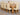 Dakota Extra Large Oak Dining Table with 8 Washington Ivory Leather Chairs