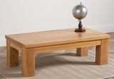 Dakota Chunky Oak Large Coffee Table