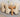 Dakota Large Oak Dining Table with 6 Lola Ivory Leather Chairs