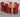 Dakota Large Oak Dining Table with 6 Montana Burgundy Leather Chairs