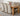 Dakota Large Oak Dining Table with 6 Montana Grey Fabric Chairs