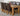 Dakota Large Oak Dining Table with 6 Washington Brown Leather Chairs