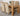 Dakota Medium Oak Dining Table with 4 Montana Beige Fabric Chairs