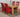 Dakota Medium Oak Dining Table with 4 Montana Burgundy Leather Chairs