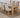 Dakota Medium Oak Dining Table with 4 Washington Grey Fabric Chairs