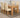 Dakota Medium Oak Dining Table with 4 Washington Ivory Leather Chairs