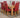 Dakota Medium Oak Dining Table with 6 Washington Burgundy Leather Chairs