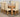 Dakota Medium Oak Dining Table with 6 Washington Ivory Leather Chairs