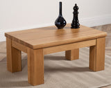 Dakota Chunky Oak Small Coffee Table