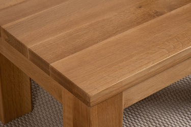 Dakota Chunky Oak Small Coffee Table