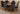 Edmonton Round Extendable Oak Dining Set with 6 Washington Black Fabric Chairs