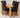 Hampton Small Oak Extending Dining Table with 4 Washington Brown Leather Chairs