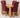 Hampton Small Oak Extending Dining Table with 4 Washington Burgundy Leather Chairs