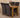 Hampton Small Oak Extending Dining Table with 4 Montana Black Fabric Chairs