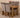 Hampton Small Oak Extending Dining Table with 4 Washington Grey Fabric Chairs