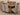 Hampton Small Oak Extending Dining Table with 6 Montana Grey Fabric Chairs