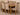 Hampton Small Oak Extending Dining Table with 6 Washington Beige Fabric Chairs