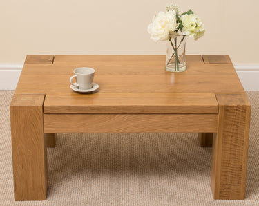 Kuba Chunky Small Oak Coffee Table