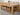 Kuba Extra Large Oak Dining Table with 6 Lincoln Oak Chairs