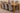 Kuba Extra Large Oak Dining Table with 6 Montana Grey Fabric Chairs