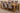 Kuba Extra Large Oak Dining Table with 8 Washington Grey Fabric Chairs