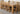 Kuba Extra Large Oak Dining Table with 8 Berkeley Oak and Brown Leather Chairs