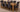 Kuba Extra Large Oak Dining Table with 8 Washington Black Fabric Chairs