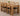 Kuba Large Oak Dining Table with 6 Lincoln Oak Chairs