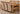 Kuba Large Oak Dining Table with 6 Montana Beige Fabric Chairs