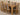 Kuba Large Oak Dining Table with 8 Stanford Oak Chairs