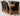 Kuba Large Oak Dining Table with 8 Washington Black Leather Chairs