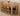 Kuba Large Oak Dining Table with 8 Yale Oak Chairs