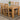 Kuba Medium Oak Dining Table with 4 Berkeley Oak & Brown Leather Chairs