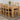 Kuba Medium Oak Dining Table with 4 Lincoln Oak Chairs