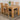 Kuba Medium Oak Dining Table with 4 Princeton Oak Chairs
