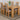 Kuba Medium Oak Dining Table with 4 Stanford Oak Chairs
