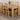Kuba Medium Oak Dining Table with 4 Yale Oak Chairs