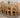 Kuba Medium Oak Dining Table with 6 Berkeley Oak Chairs