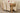 Kuba Small Oak Dining Table with 6 Montana Ivory Leather Chairs