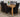 Oslo 180 x 90cm Large Oak Dining Set with 6 Lola Black Leather Chairs