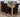Oslo 180 x 90cm Large Oak Dining Set with 6 Montana Black Leather Chairs