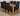 Oslo 180 x 90cm Large Oak Dining Set with 8 Washington Black Fabric Chairs