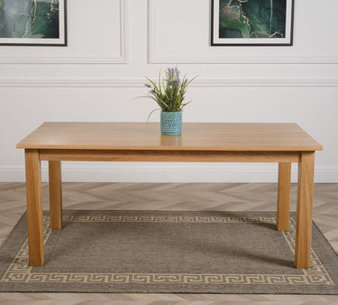 Oslo 180m Large Solid Oak Dining Table