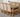 Oslo 180 x 90cm Large Oak Dining Set with 6 Washington Beige Fabric Chairs