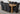 Oslo 180 x 90cm Large Oak Dining Set with 8 Lola Black Fabric Chairs