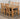 Oslo 150 x 90cm Medium Oak Dining Set with 4 Harvard Oak Chairs