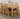 Oslo 150 x 90cm Medium Oak Dining Set with 4 Princeton Oak Chairs