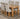 Oslo 150 x 90cm Medium Oak Dining Set with 4 Washington Grey Fabric Chairs