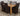Oslo 150 x 90cm Medium Oak Dining Set with 6 Lola Brown Leather Chairs